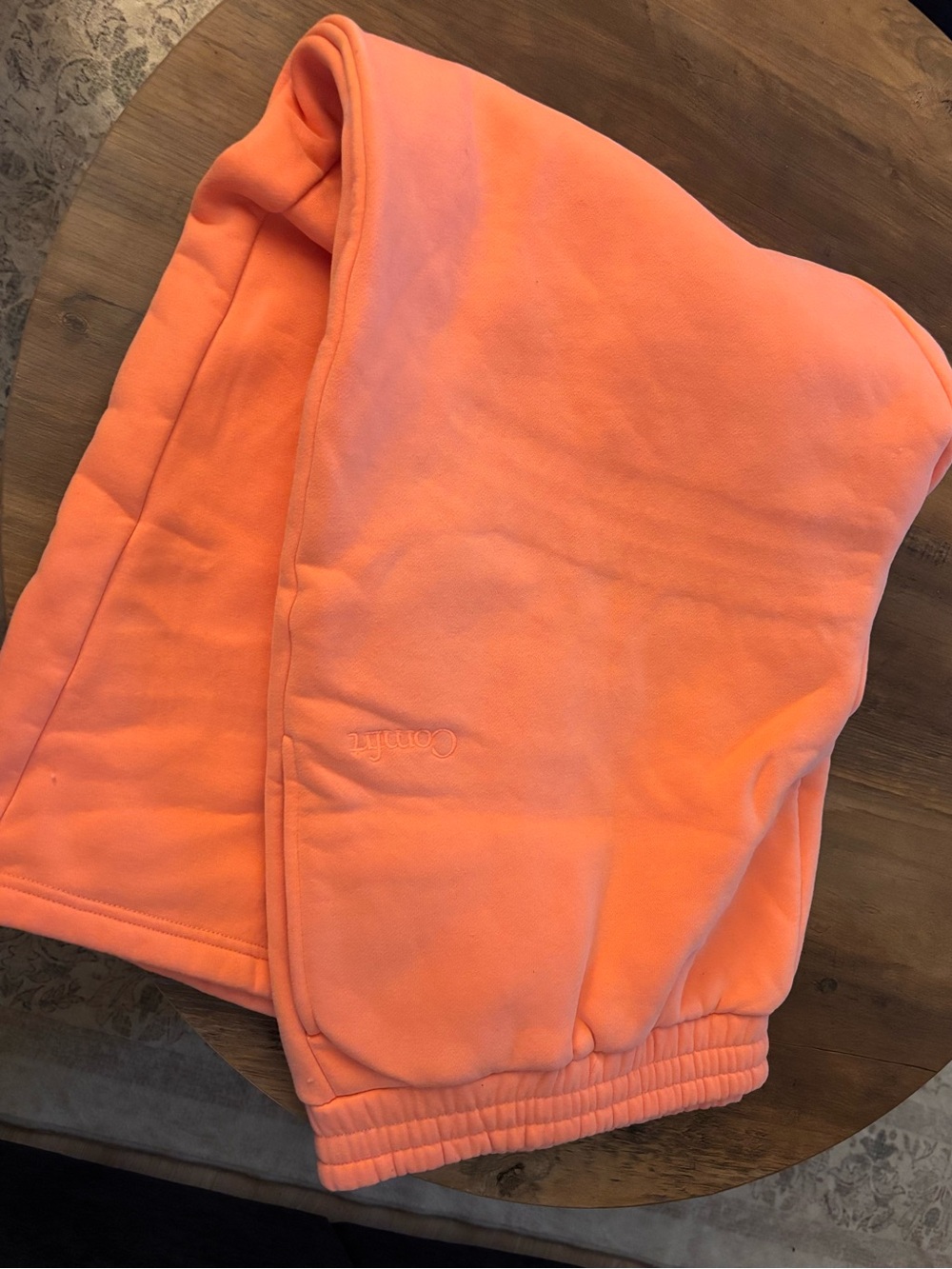 Comfort Coral Straight Leg Sweats